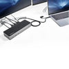 StarTech.com USB-C & USB-A Dock - Hybrid Universal Triple Monitor Laptop Docking Station w/ DisplayPort & HDMI 4K 60Hz - 85W Power Delivery, 6x USB Hub, GbE, Audio - USB 3.1 Gen 2 10Gbps