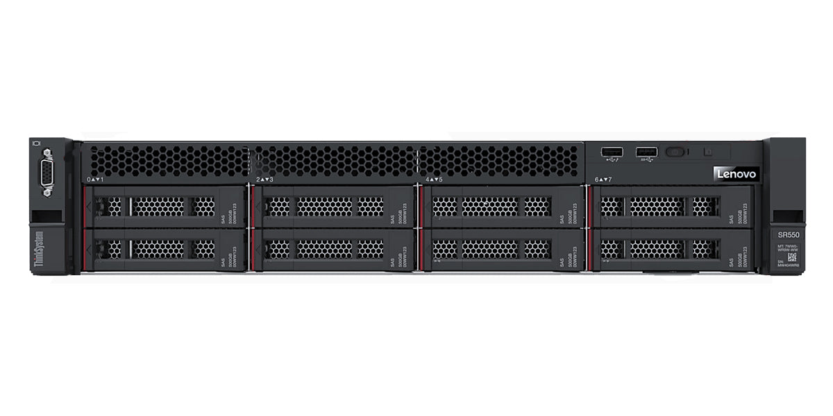 Lenovo ThinkSystem SR550 server Rack (2U) Intel® Xeon® Gold 5120 2.2 GHz 16 GB DDR4-SDRAM 750 W