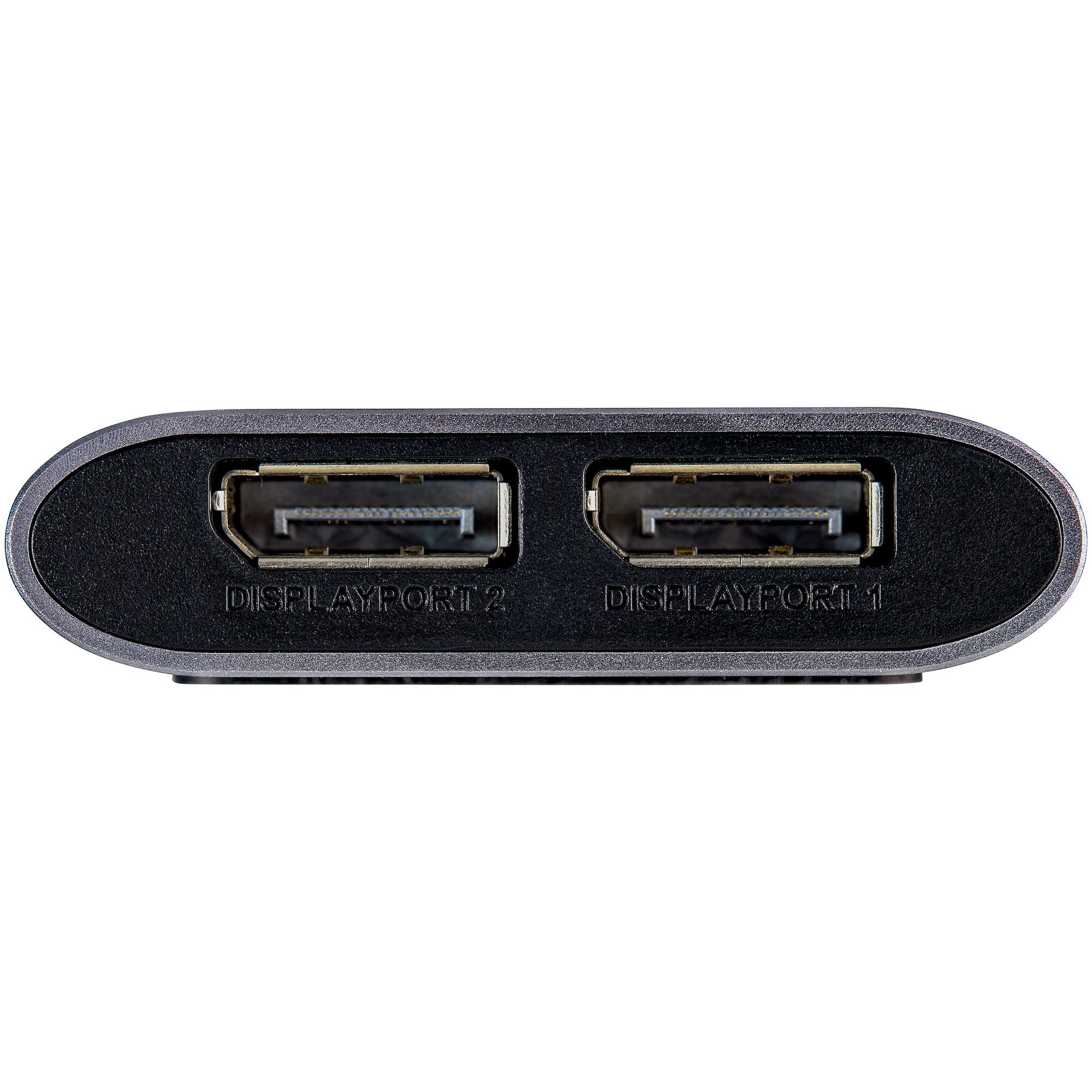 StarTech.com Thunderbolt to Dual DisplayPort Adapter DP 1.4, Dual 4K 60Hz or Single 8K/5K Thunderbolt to DP Converter, 2x DisplayPort Monitor Video Display Adapter - Mac & Windows