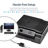StarTech.com 10/100Mbps Ethernet to USB 2.0 Network LPR Print Server