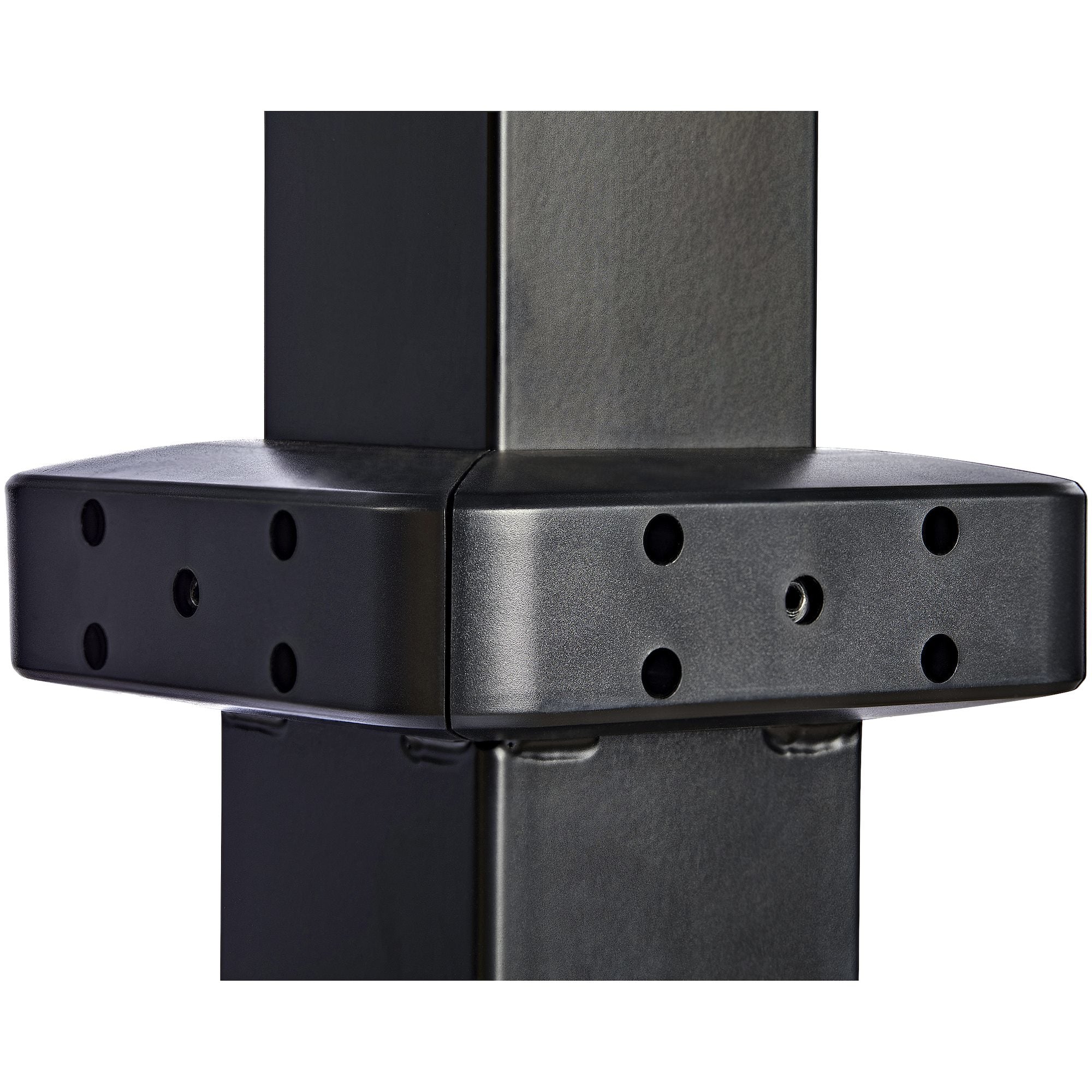 StarTech.com Mobile Standing Desk - Portable Sit Stand Ergonomic Height Adjustable Cart on Wheels - Rolling Computer/Laptop Workstation Table with Locking One-Touch Lift for Teacher/Student