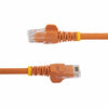 StarTech.com 3m CAT6 Ethernet Cable - Orange CAT 6 Gigabit Ethernet Wire -650MHz 100W PoE RJ45 UTP Network/Patch Cord Snagless w/Strain Relief Fluke Tested/Wiring is UL Certified/TIA