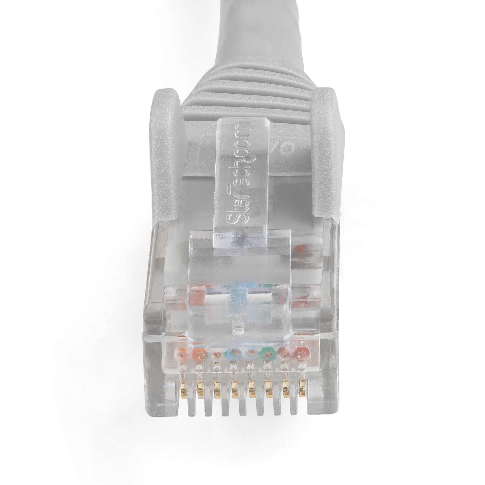 StarTech.com 3m CAT6 Ethernet Cable - LSZH (Low Smoke Zero Halogen) - 10 Gigabit 650MHz 100W PoE RJ45 10GbE UTP Network Patch Cord Snagless with Strain Relief - Grey, CAT 6, ETL Verified, 24AWG