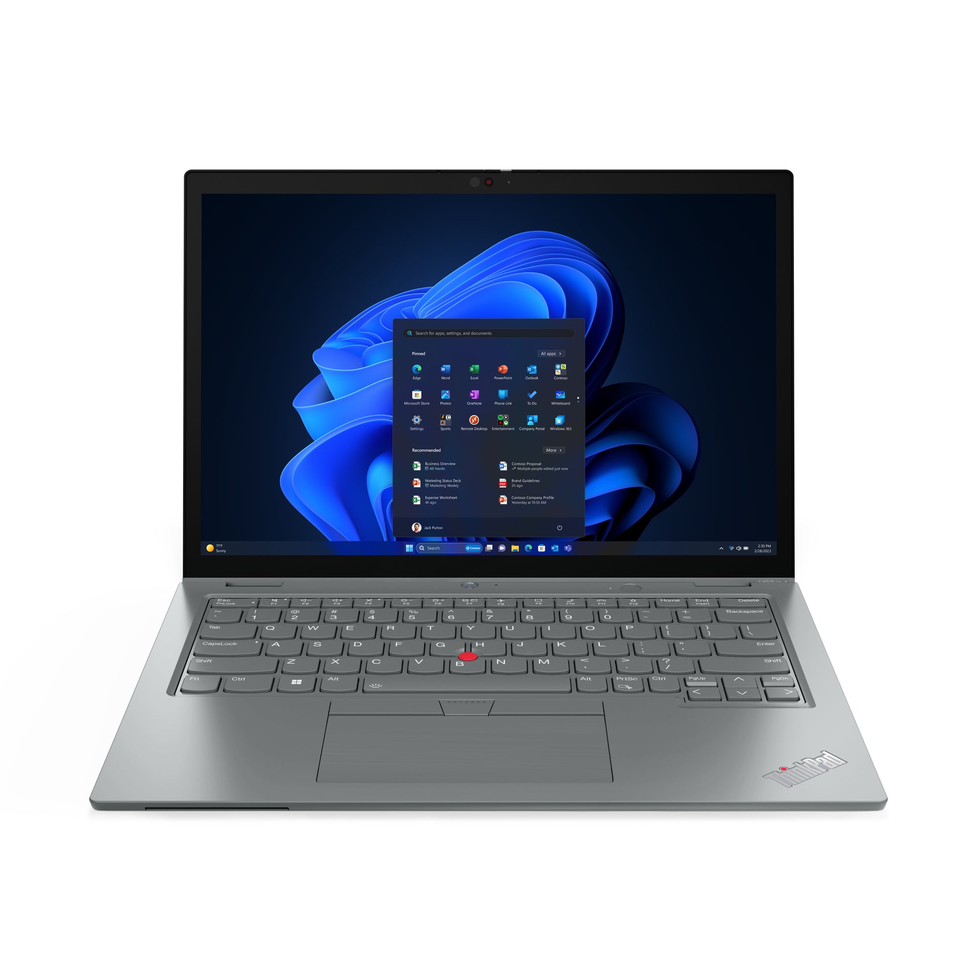 Lenovo ThinkPad L13 2-in-1 Gen 5 (Intel) Intel Core Ultra 5 125U Hybrid (2-in-1) 33.8 cm (13.3") Touchscreen WUXGA 16 GB LPDDR5-SDRAM 512 GB SSD Wi-Fi 6E (802.11ax) Windows 11 Pro Grey
