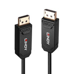 Lindy 10m Fibre Optic DP Cable
