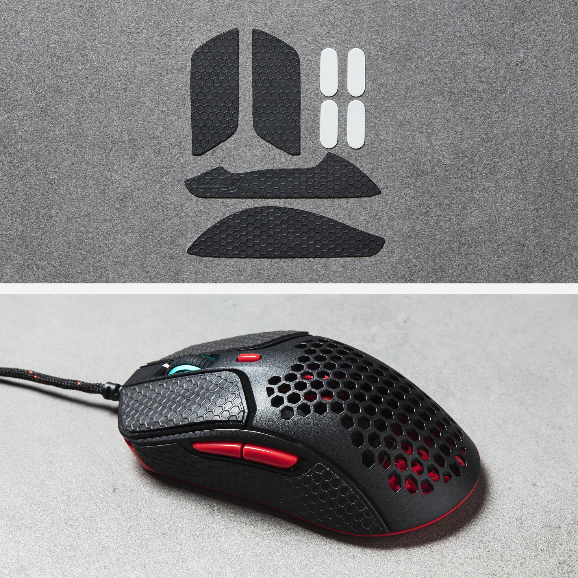 HyperX Pulsefire Haste - Gaming Mouse (Black-Red)