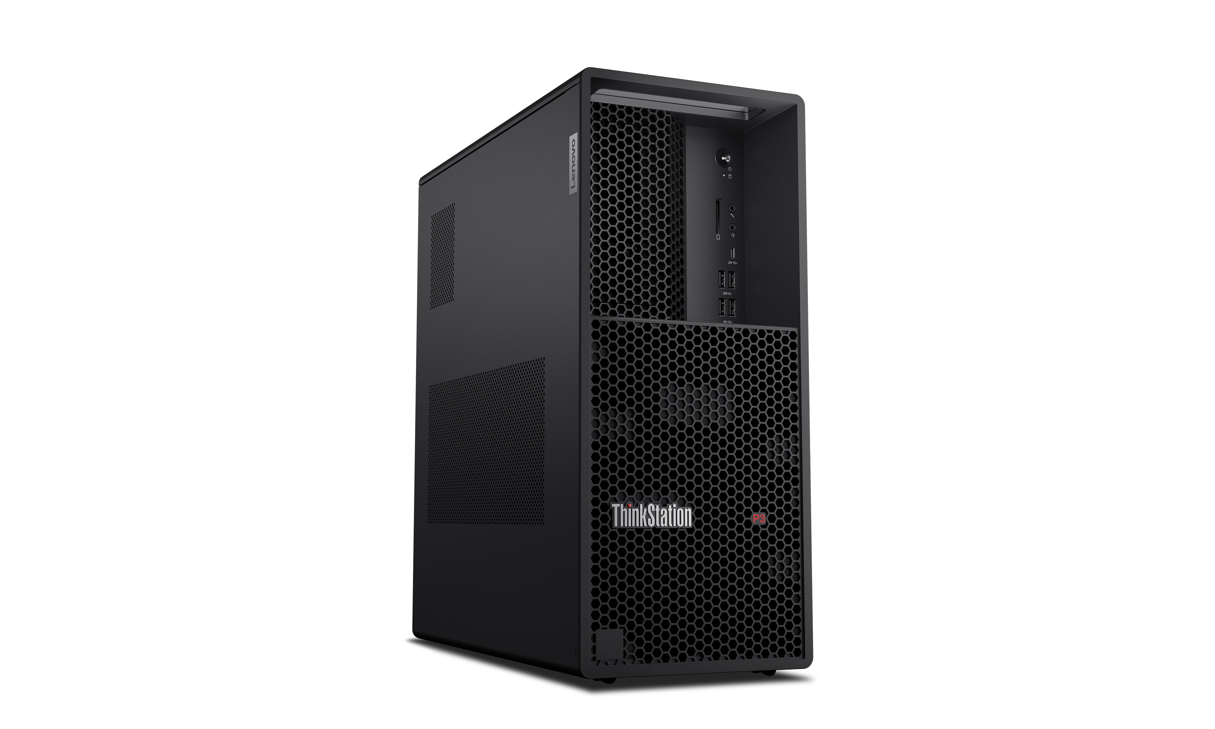 Lenovo ThinkStation P3 Tower Gen 2 Intel Core Ultra 9 285K 64 GB DDR5-SDRAM 1 TB SSD NVIDIA RTX A2000 Windows 11 Pro Workstation Black