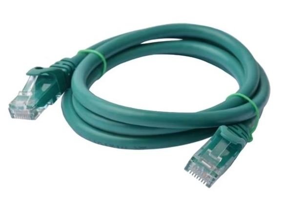 8Ware CAT6 Cable 0.25m - Green Premium RJ45 Ethernet Network LAN UTP Patch Cord 26AWG CU Jacket - Soundz Store AUSTRALIA