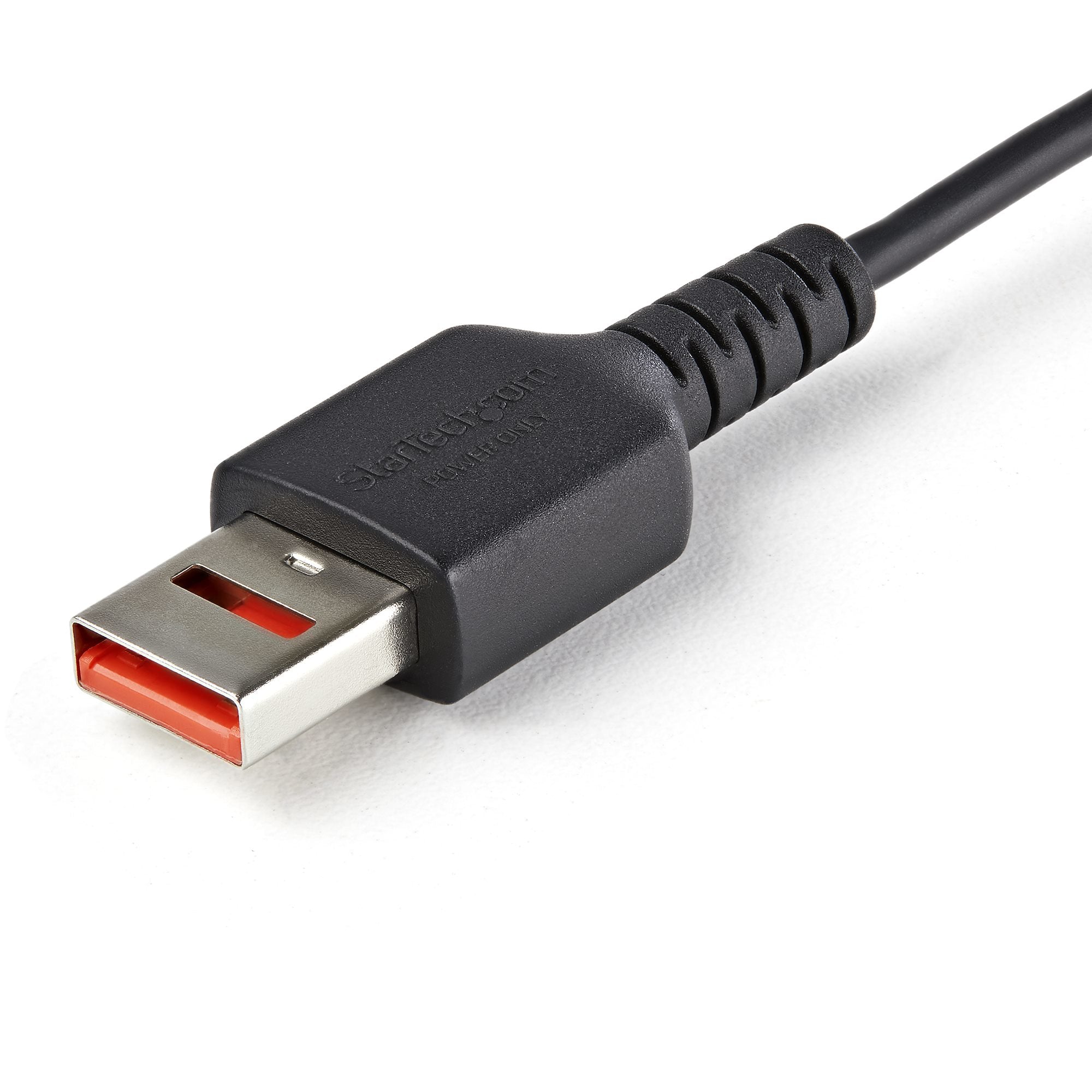StarTech.com 3ft (1m) Secure Charging Cable â€“ USB-A to USB-C Data Blocker Charge-Only Cable â€“ No-Data Power-Only Charger Cable for Phone/Tablet â€“ Data Blocking USB Protector Adapter Cable