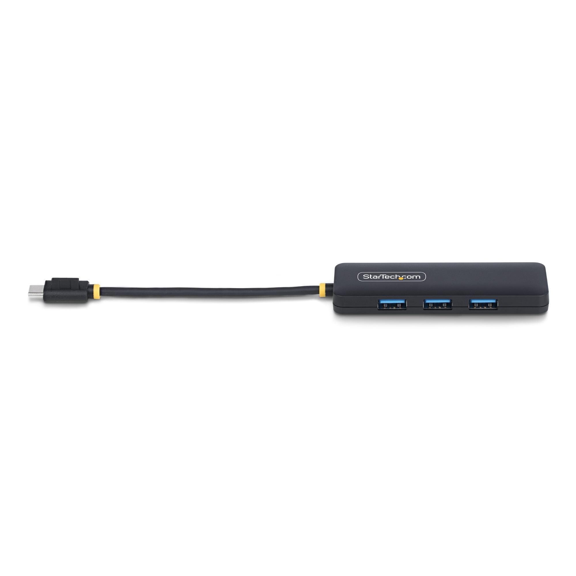 StarTech.com 4-Port USB-C Hub, 5Gbps, USB-C to 4x USB-A, Bus Powered, Small Travel Mini Hub, Multi-Port USB 3.0 Splitter, Portable Hub, Overcurrent Protection