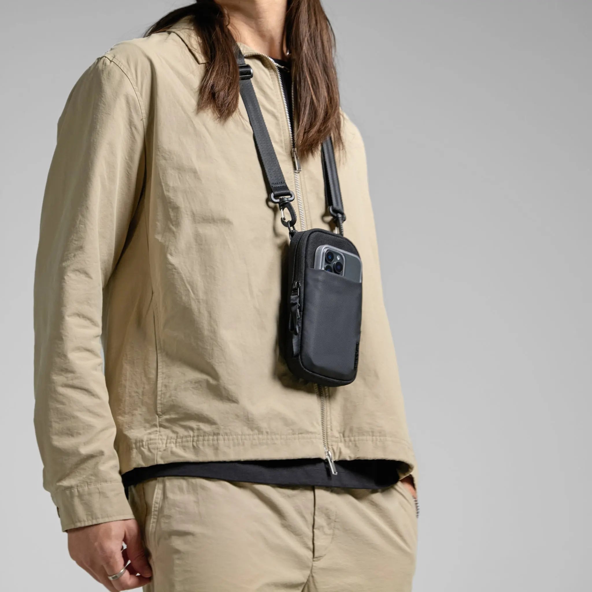 Incase INCO400721-BLK handbag/shoulder bag Recycled polyester Black Boy Cross body bag