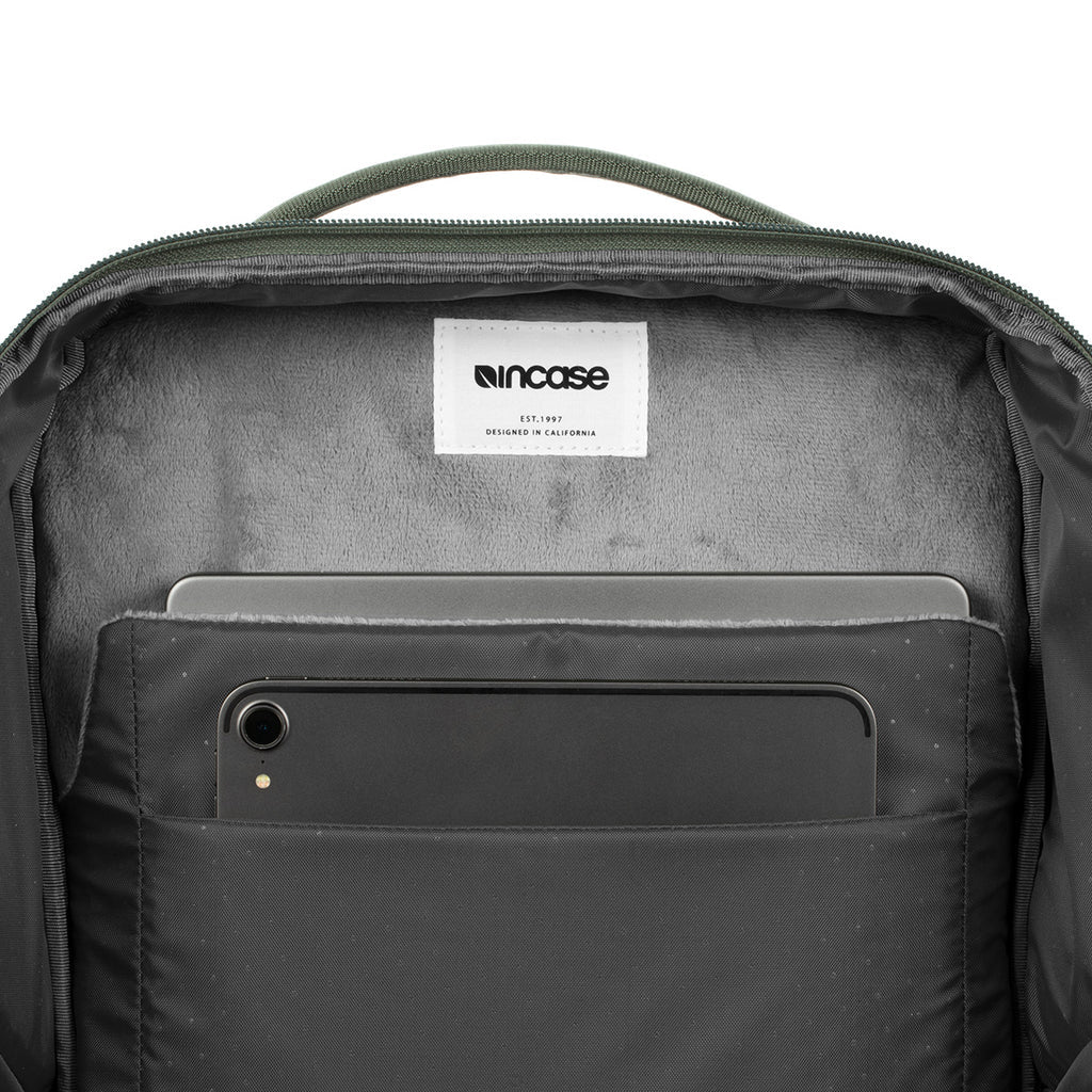 Incase INCO100684-SIV backpack Casual backpack Green Polyester