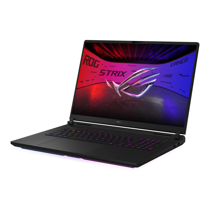 ASUS ROG Strix SCAR 18 G835LX-SA100W laptop Intel Core Ultra 9 275HX 45.7 cm (18") WQXGA 64 GB DDR5-SDRAM 4 TB SSD NVIDIA GeForce RTX 5090 Wi-Fi 7 (802.11be) Windows 11 Home Black