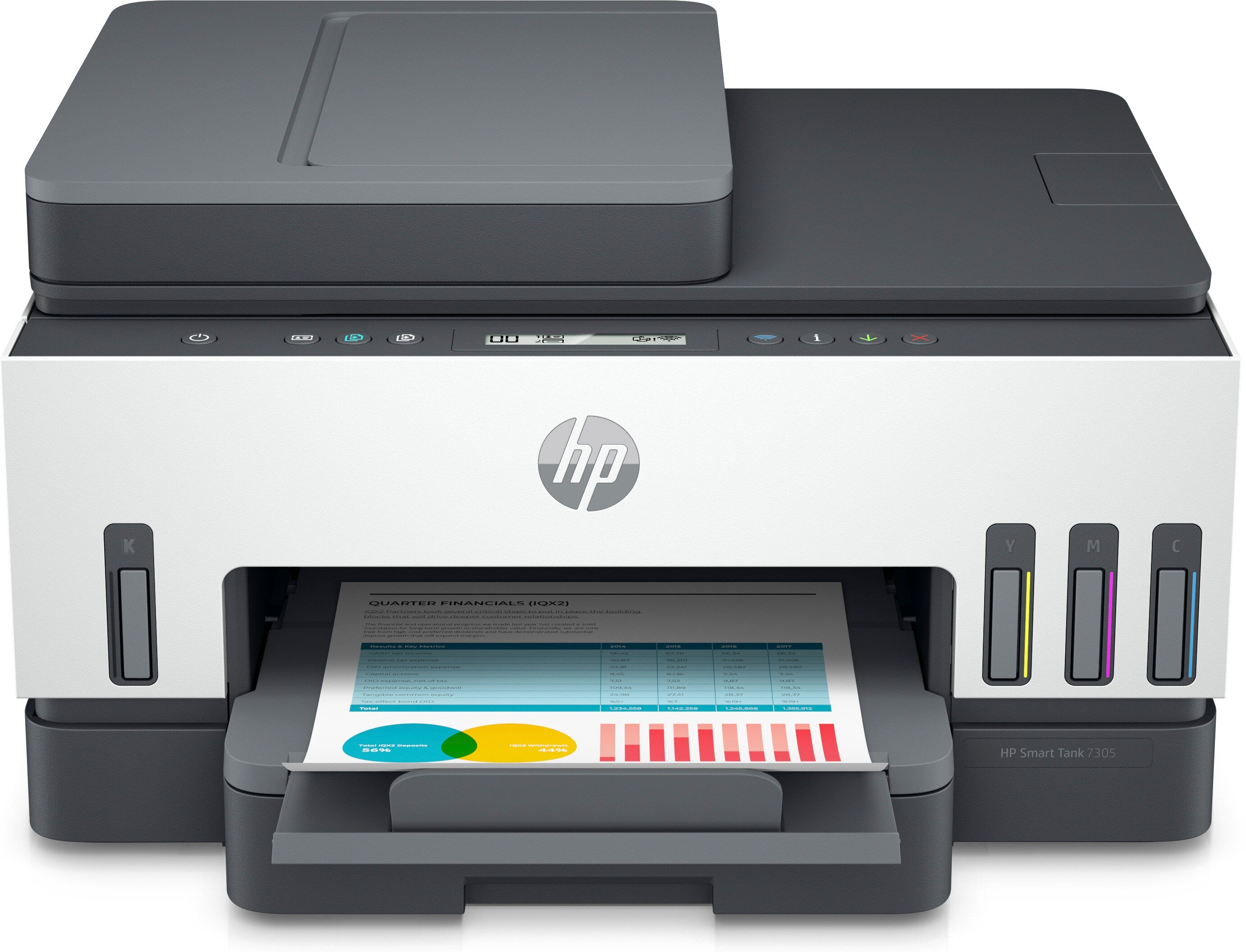 HP Smart Tank 7305 Wireless All-in-One Color Printer, Two-sided printing; Copier, Scanner