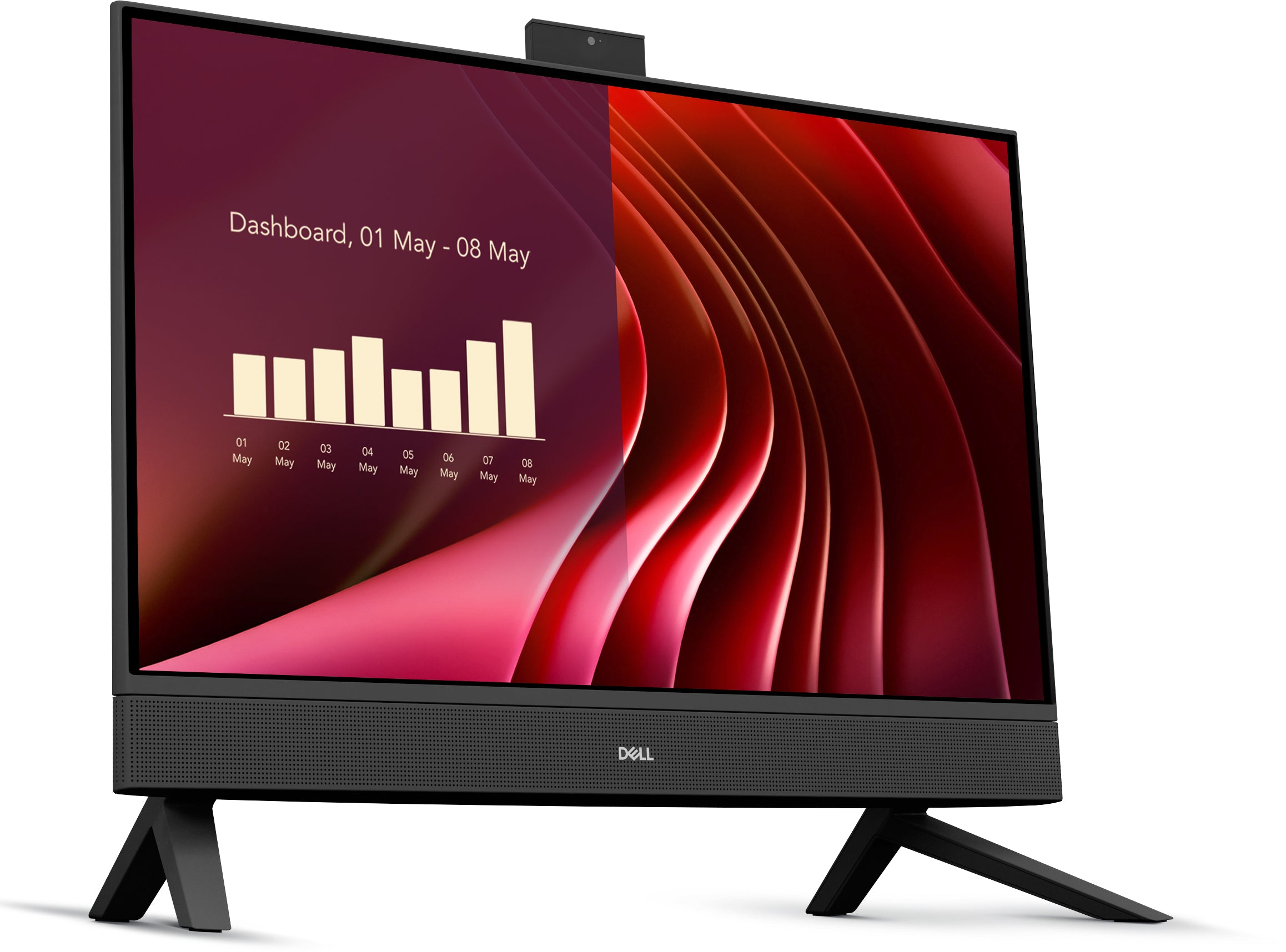 DELL EC24250 Intel® Core™ i5 i5-1334U 60.5 cm (23.8") 1920 x 1080 pixels All-in-One PC 16 GB DDR5-SDRAM 512 GB SSD Windows 11 Home Wi-Fi 6E (802.11ax) Grey