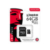Kingston Technology Industrial 64 GB MicroSDXC UHS-I Class 10