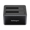 StarTech.com Dual-Bay USB 3.0 to SATA Hard Drive Docking Station, USB Hard Drive Dock, External 2.5/3.5