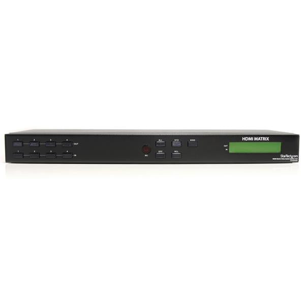 StarTech.com 4x4 HDMI Matrix Video Switch Splitter with Audio and RS232