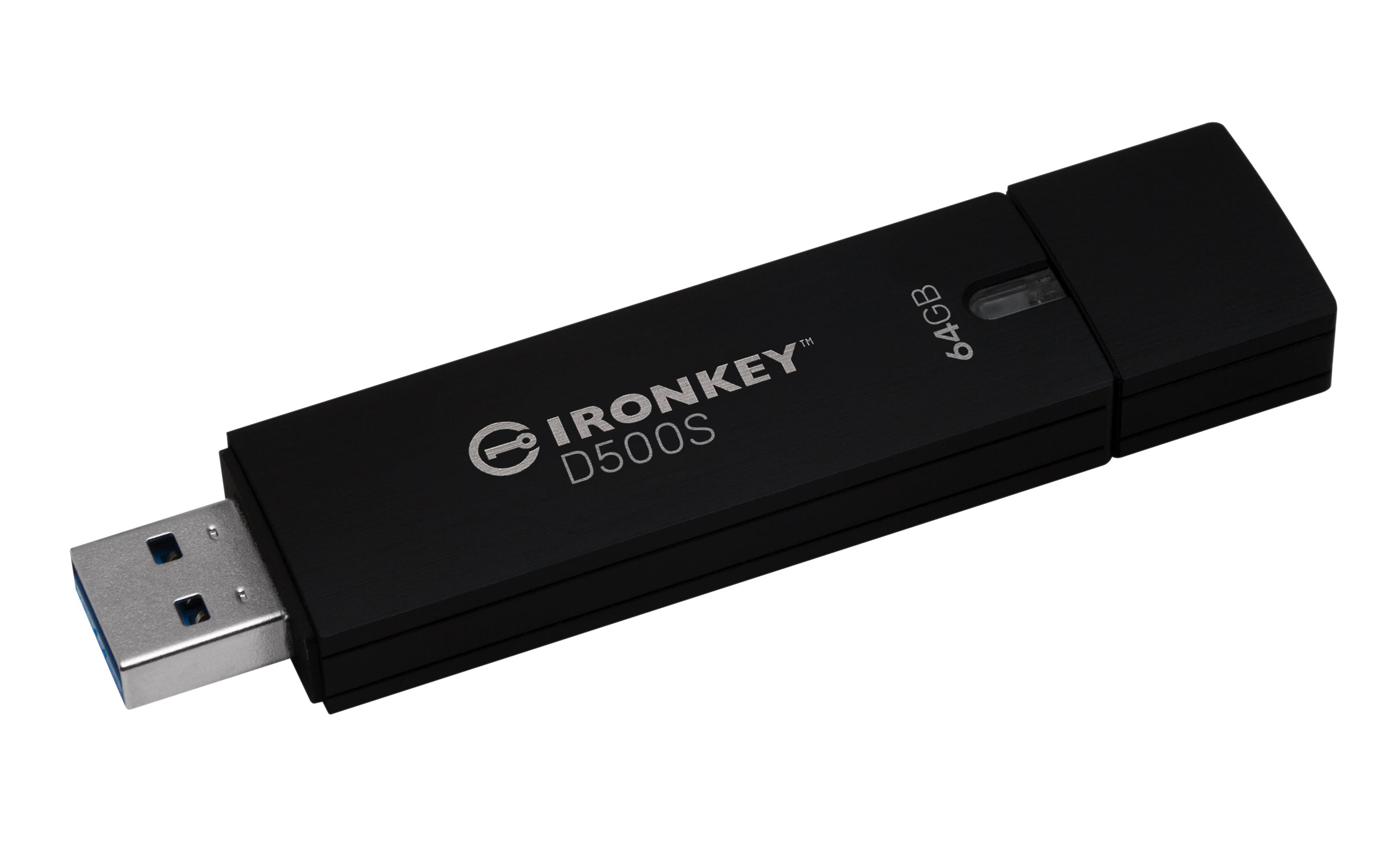 Kingston Technology IronKey 64GB D500S FIPS 140-3 Lvl 3 (Pending) AES-256