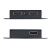StarTech.com 4K HDMI Extender over CAT6/CAT5 Ethernet Cable, 4K 30Hz or 1080p 60Hz Video Extender, HDMI over Ethernet Cable, HDMI Transmitter and Receiver Kit, IR Remote Control
