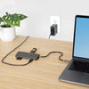 StarTech.com USB C Multiport Adapter 4K 60Hz HDMI Video, 3 Pt 5Gbps USB-A Hub, 100W USB Power Delivery Pass-Through/GbE/SD/MicroSD, 12