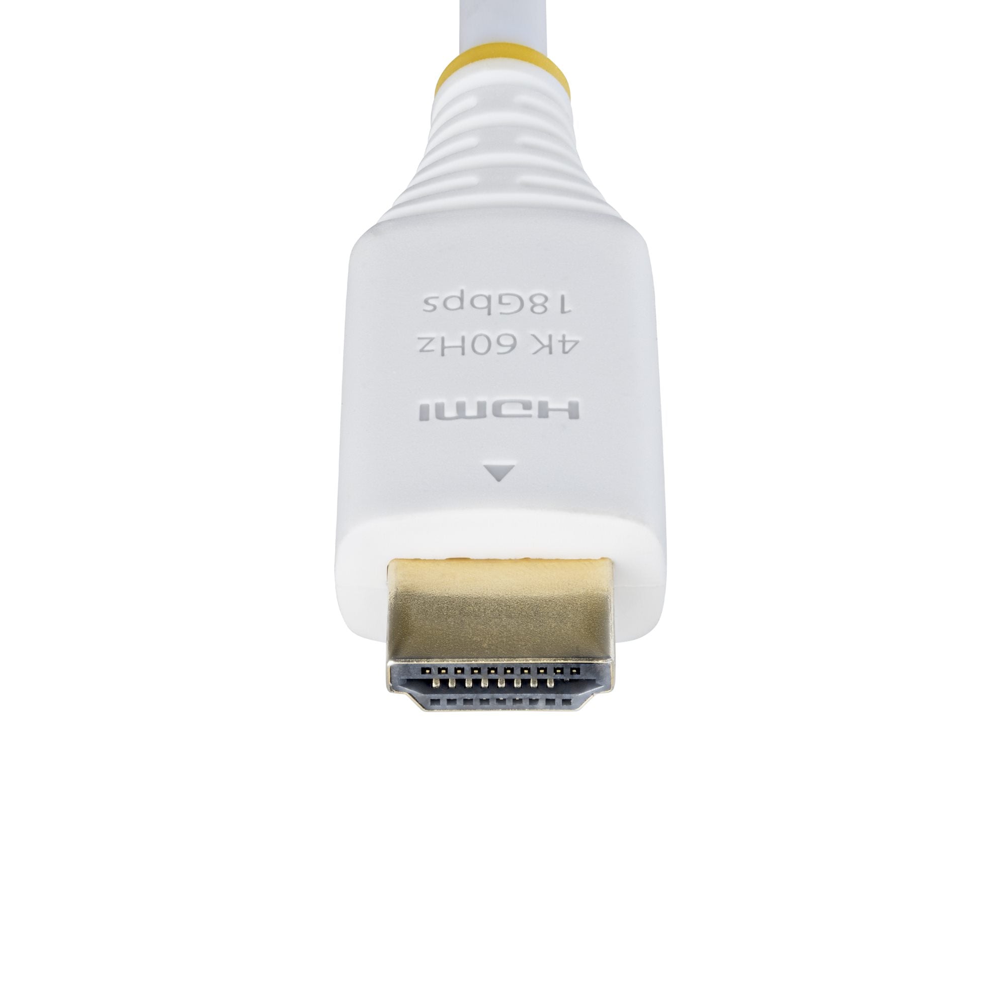 StarTech.com 10ft (3m) Premium Certified High Speed HDMI Cable, 4K 60Hz/1440p 144Hz, HDR10/HDCP 2.2/ARC, 18Gbps, UHD HDMI 2.0 Cord for TV/Monitor/Display, TPE Jacket, White