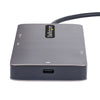 StarTech.com USB C Multiport Adapter, Dual HDMI Video, 4K 60Hz, 2Pt 5Gbps USB-A Hub, 100W Power Delivery Pass-Through/GbE/SD/MicroSD, 12