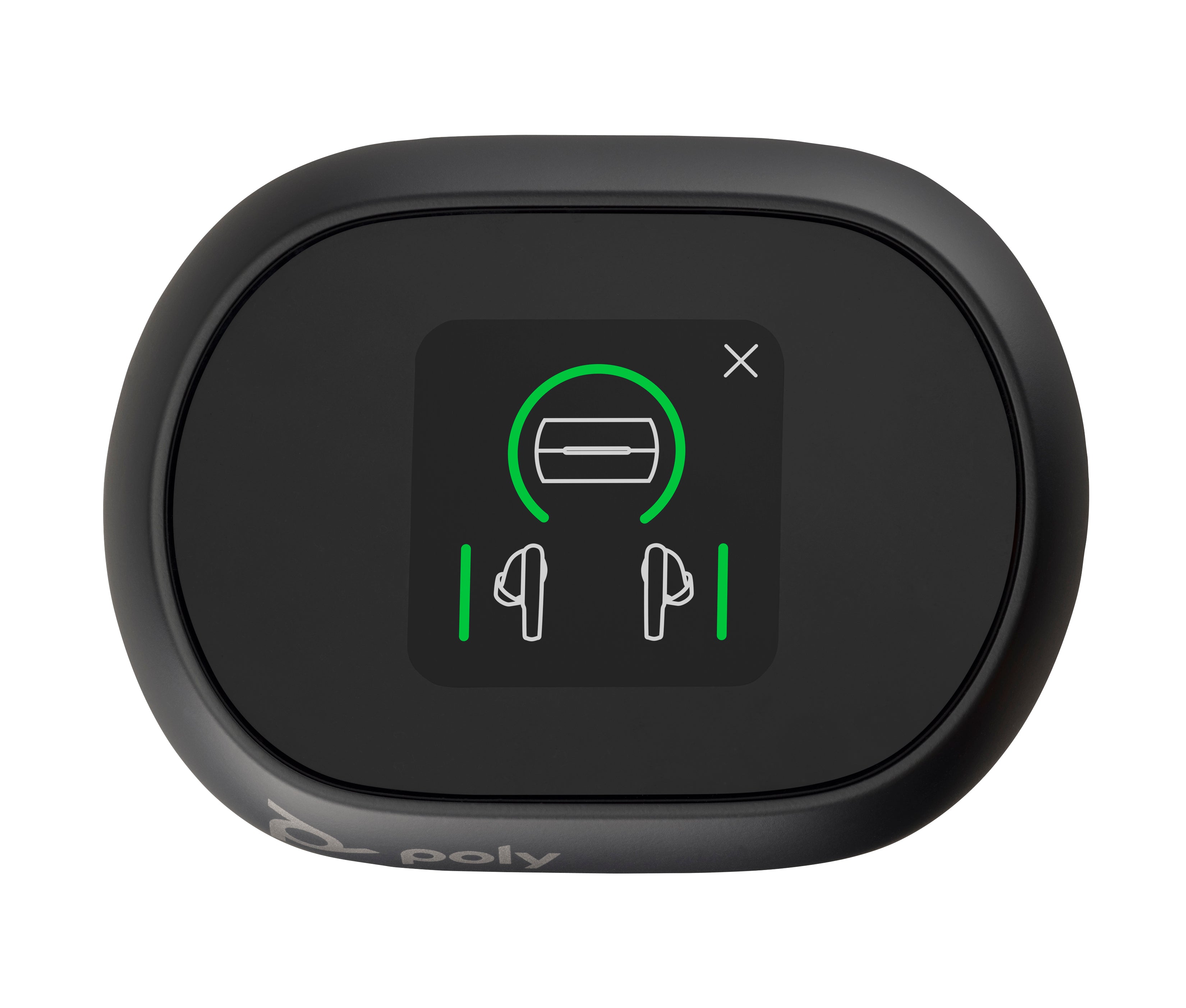 Poly Voyager Free 60+ UC Carbon Black Earbuds +BT700 USB-C Adapter +Touchscreen Charge Case