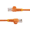 StarTech.com Cat5e Ethernet Patch Cable with Snagless RJ45 Connectors - 0.5 m, Orange