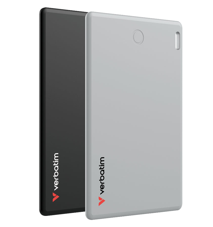 Verbatim My Finder Card Bluetooth Tracker 2 Pack - Black/Silver