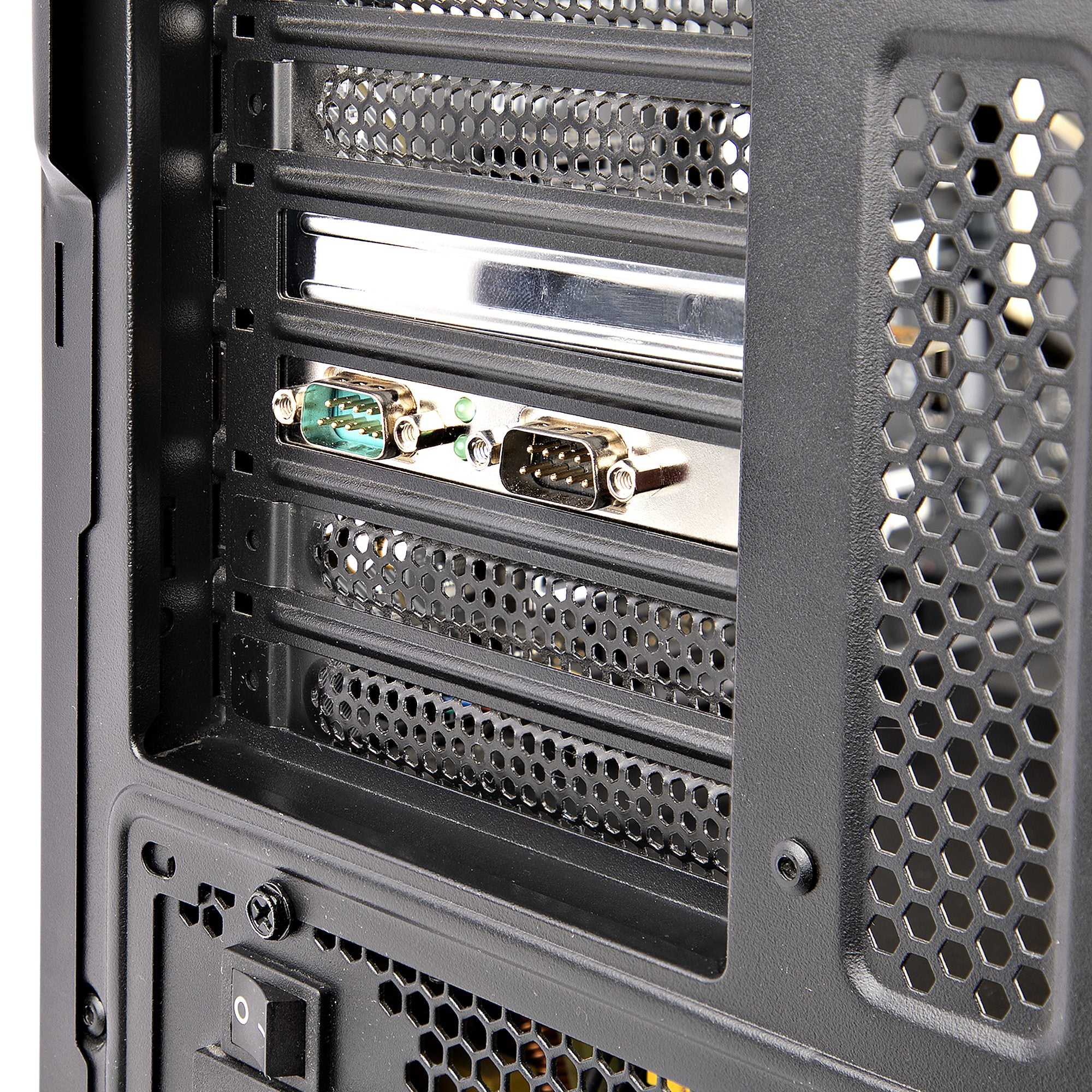 StarTech.com 2-Port PCI Express Serial Card, Dual Port PCIe to RS232 (DB9) Serial Card, 16C1050 UART, Standard or Low Profile Brackets, COM Retention, For Windows & Linux