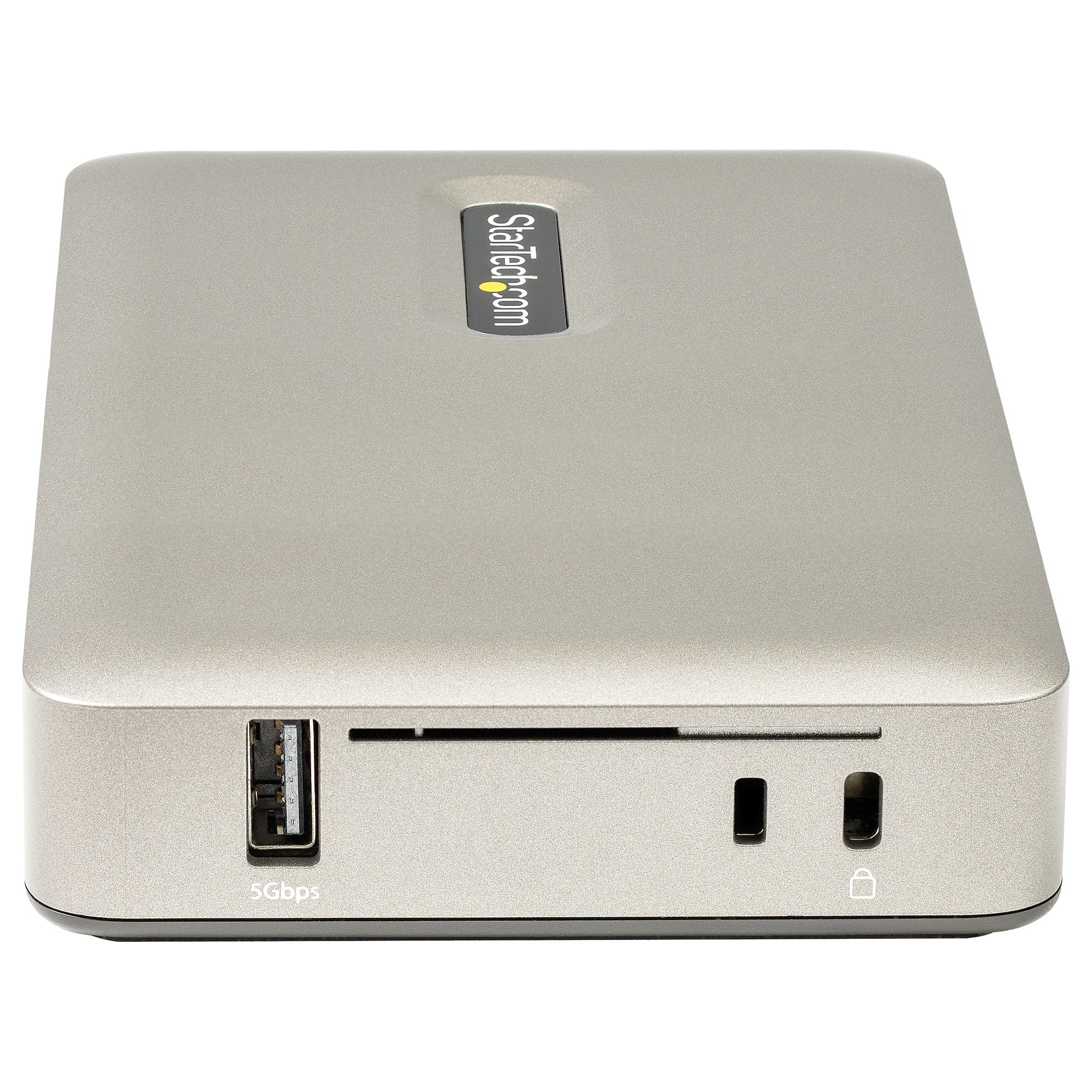 StarTech.com USB C Dock - USB-C to DisplayPort 4K 30Hz or VGA - 65W USB Power Delivery Charging - 4-Port USB 3.1 Gen 1 Hub - Universal USB-C Laptop Docking Station with Ethernet