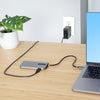 StarTech.com USB C Multiport Adapter, 4K 60Hz HDMI Video, 3 Port 5Gbps USB Hub, 100W Power Delivery Pass-Through, GbE, 12