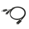 Targus ACC1135GLX USB cable USB 3.2 Gen 1 (3.1 Gen 1) 1.8 m USB C Black