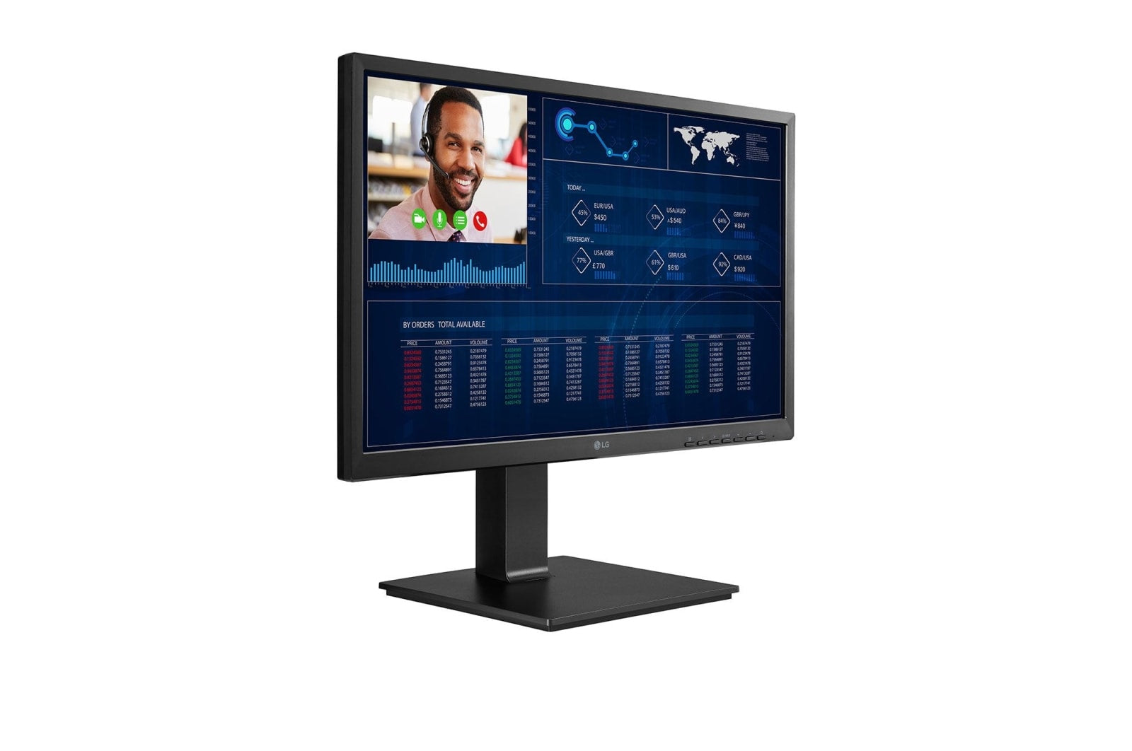 LG 24CN650W-AP All-in-One PC/workstation Intel® Celeron® J4105 60.5 cm (23.8") 1920 x 1080 pixels All-in-One thin client 8 GB DDR4-SDRAM 128 GB SSD Windows 10 IoT Enterprise Wi-Fi 5 (802.11ac) Black