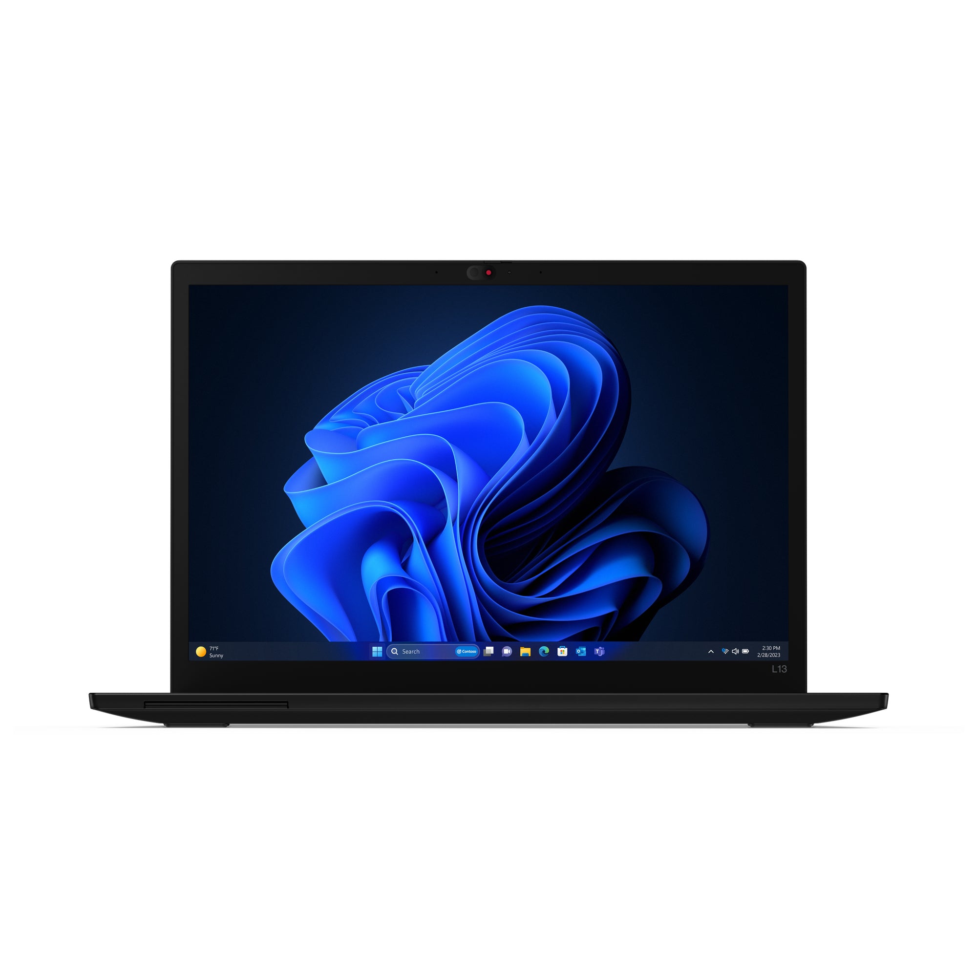 Lenovo ThinkPad L13 Gen 5 (Intel) Intel Core Ultra 5 125U Laptop 33.8 cm (13.3") WSXGA 16 GB LPDDR5-SDRAM 256 GB SSD Wi-Fi 6E (802.11ax) Windows 11 Pro English Black