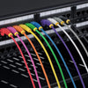 StarTech.com 50cm Purple Slim CAT6 Ethernet Cable, Snagless, 100W PoE, UTP, LSZH, 28AWG Pure Bare Copper Wire, Slim RJ45 Network Patch Cord w/Strain Reliefs, Fluke Tested