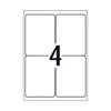 AV Gen Lbl L7169GU 4Up Pk100
