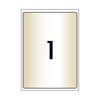 AV Lsr Lbl Clr L7567 1Up Pk25