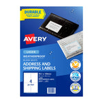 AV Laser Label L7071 4Up Pk10