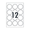 AV Lbl L7105 Rd 60mm 12Up Pk10