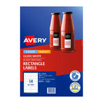 Avery Lbl Rect L7123 14Up Pk10