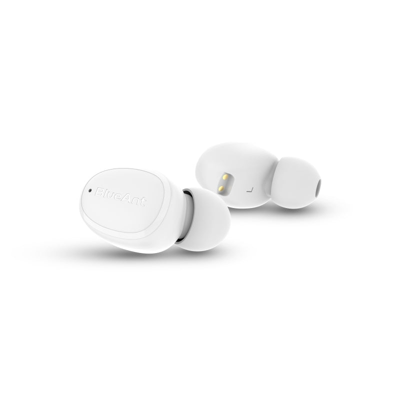 BlueAnt Pump Air Nano True Wireless Earbuds - White