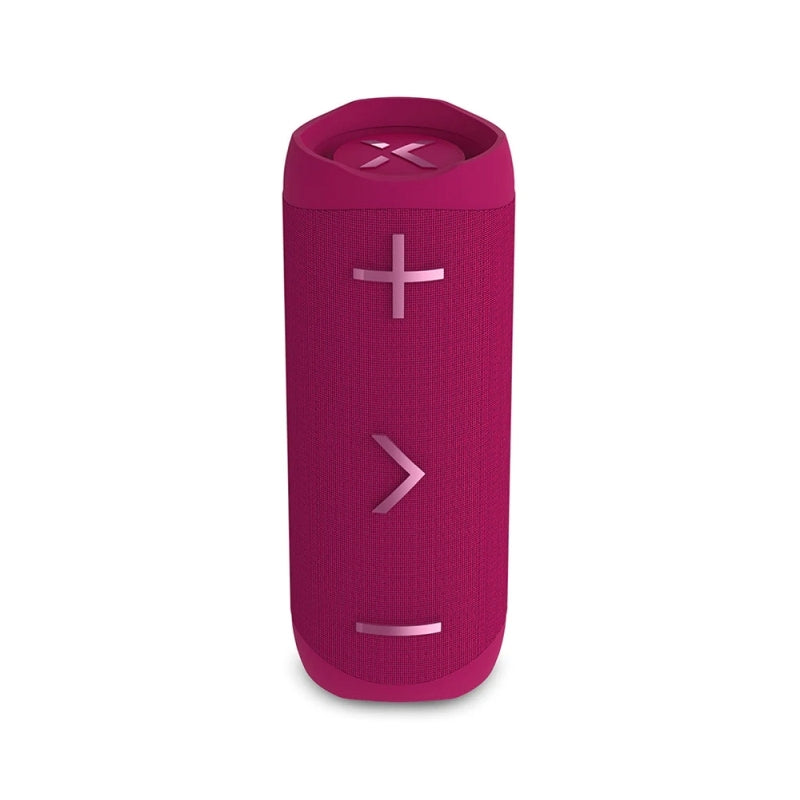 BlueAnt X3D MAX Portable 40-Watt Bluetooth Speaker - Boudoir Red