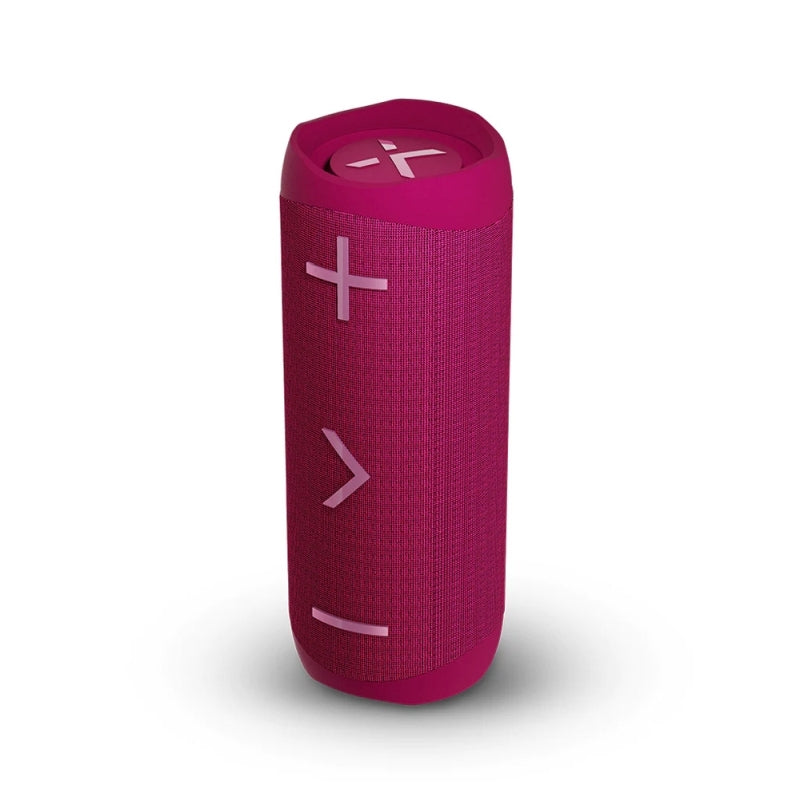 BlueAnt X3D MAX Portable 40-Watt Bluetooth Speaker - Boudoir Red