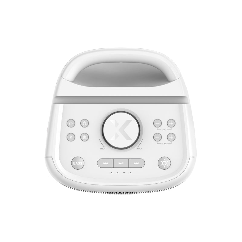 BlueAnt X4 Portable 50-Watt Bluetooth Party Speaker - White