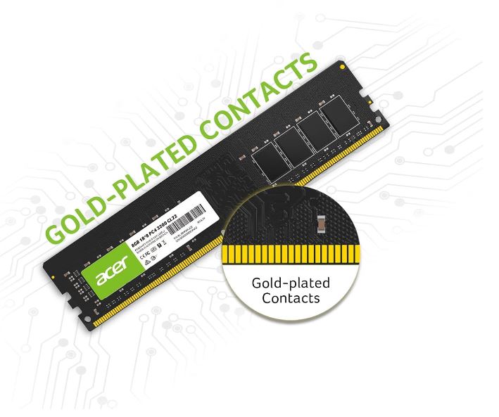 ACER UD100 16G 3200mhx range of desktop DRAM modules frequencies up to 3200 MHz