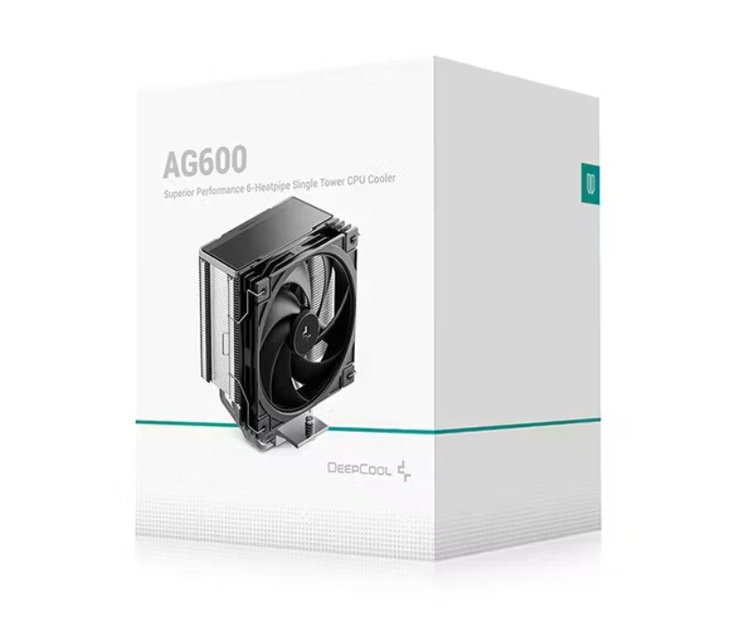 DeepCool AG600 ARGB Superior Performance 6 Heatpipe Single Tower CPU Cooler