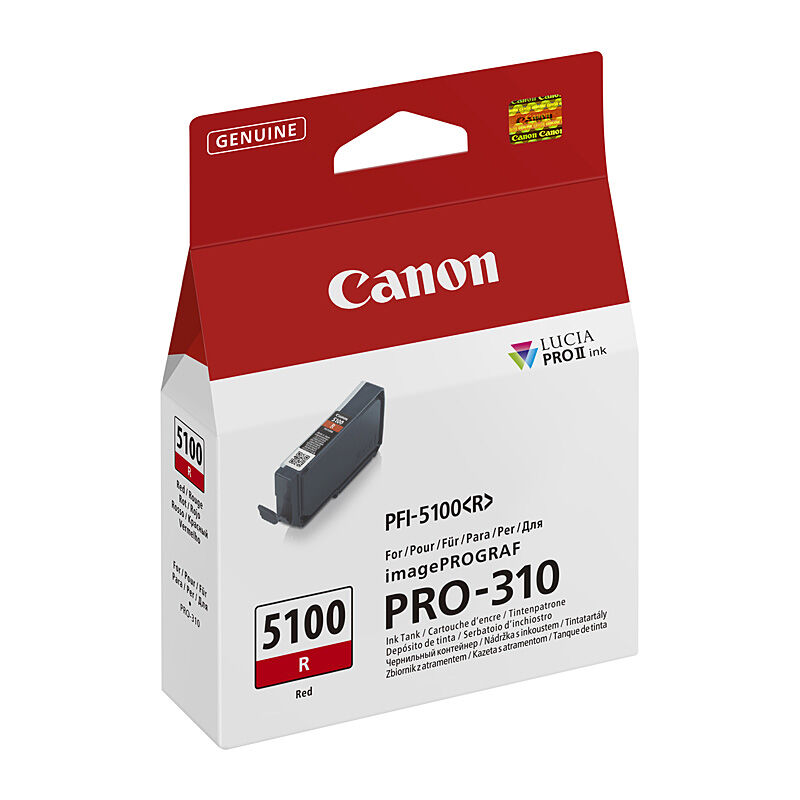 Canon PFI5100 Red Ink Cart