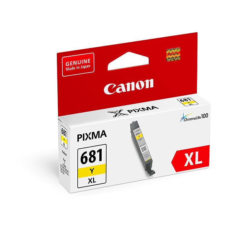 Canon CLI681XL Yellow Ink Cart